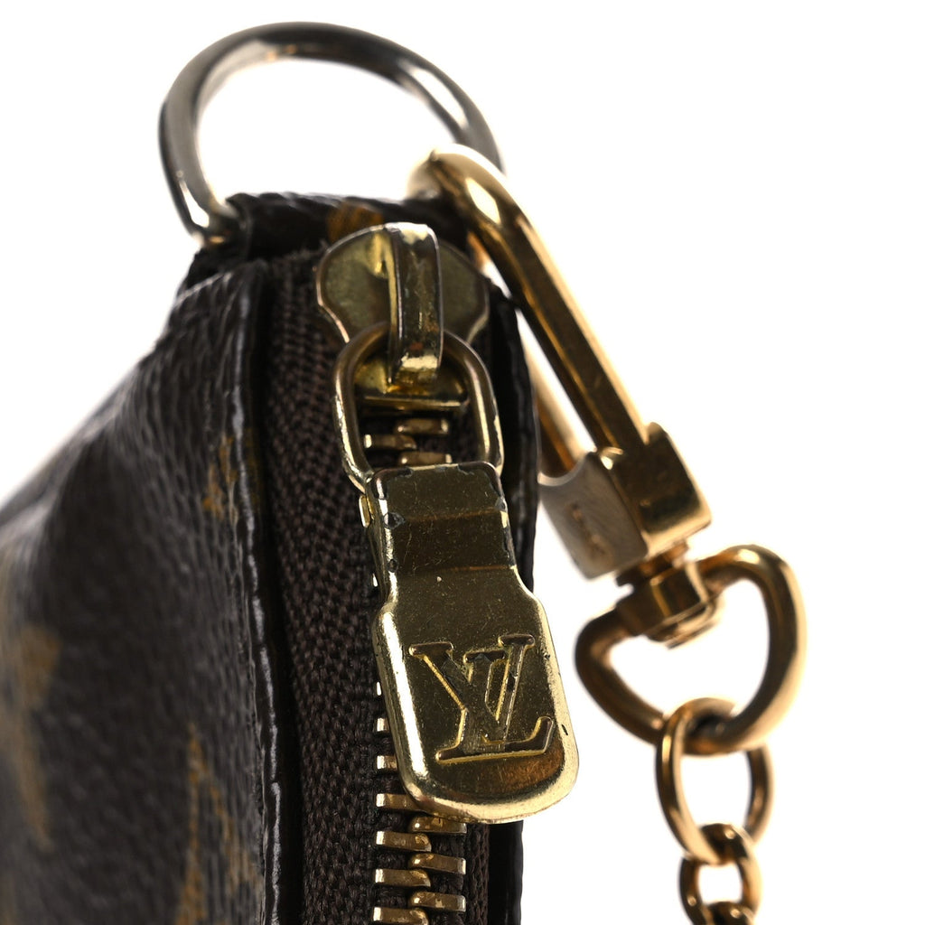 Monogram Complice Trunks and Bags Mini Pochette Accessories Beige