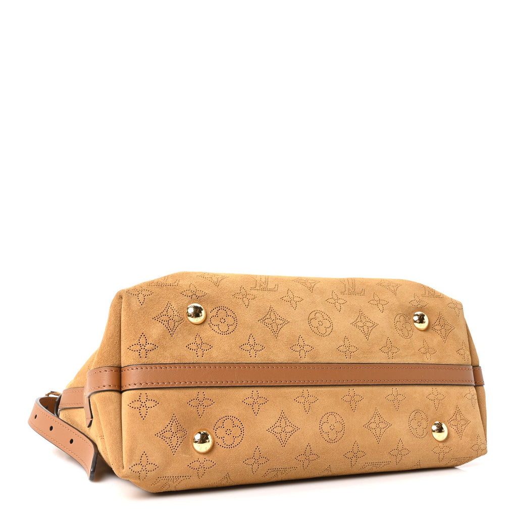 Suede Mahina CarryAll PM Beige