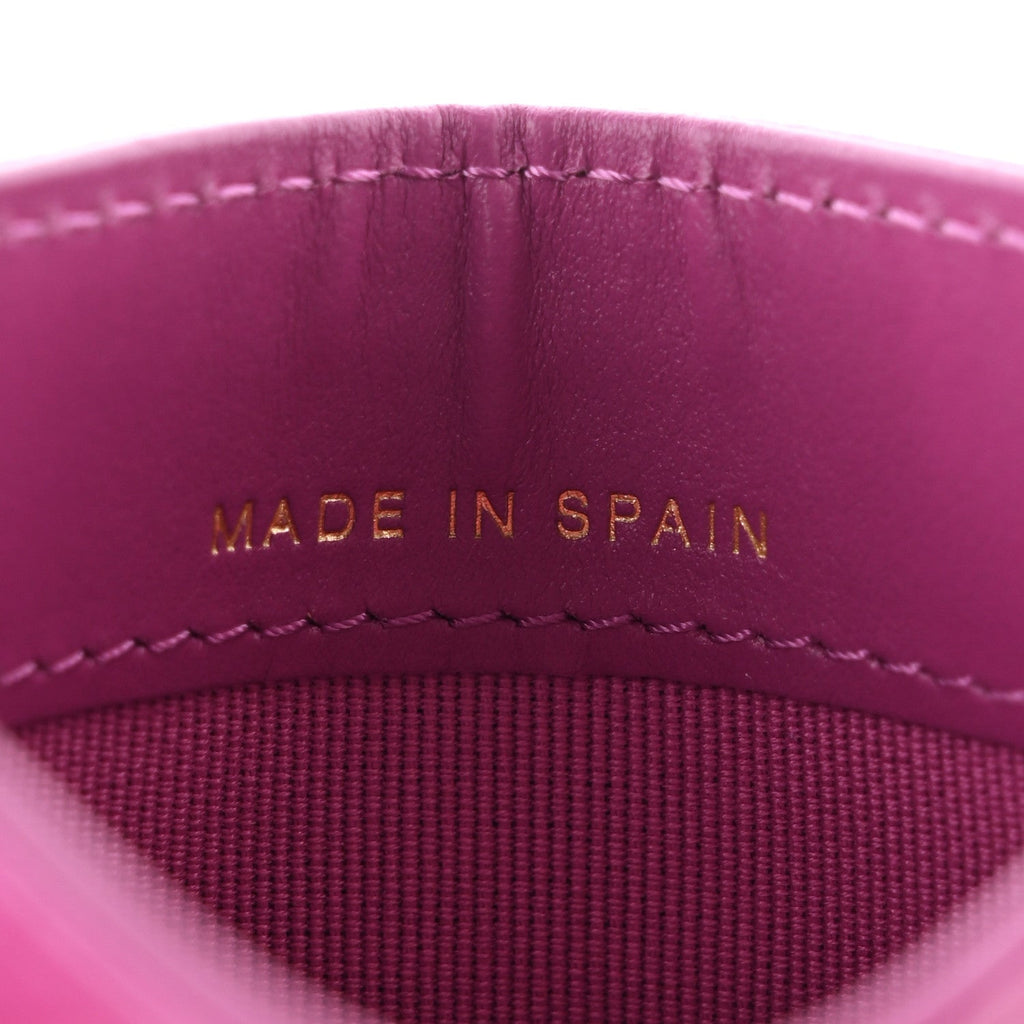 Caviar Quilted  Holder Purple