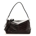 Eel Lui Medium Shoulder Bag Burgundy