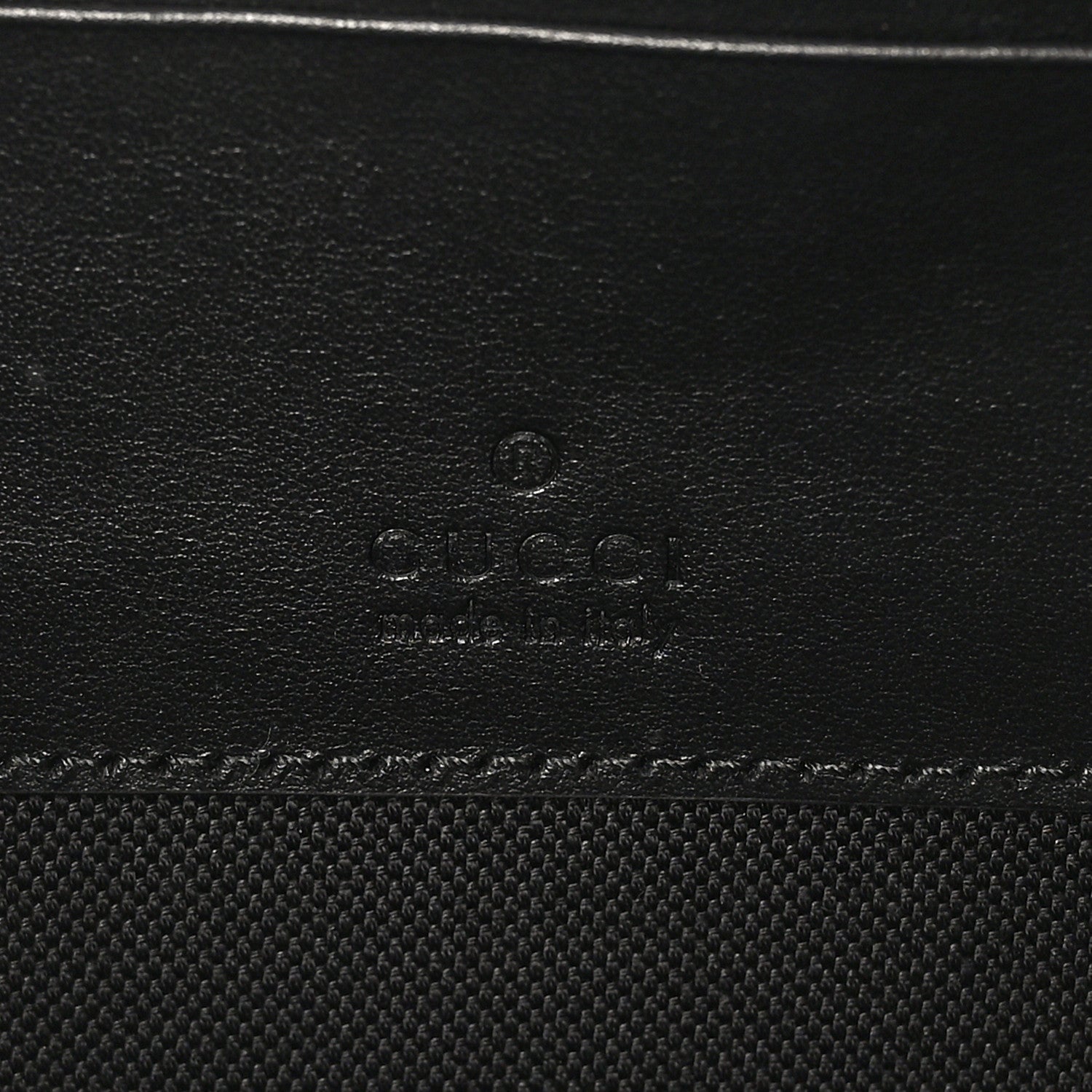 GG Supreme Monogram Web Small Shoulder Bag Black Grey