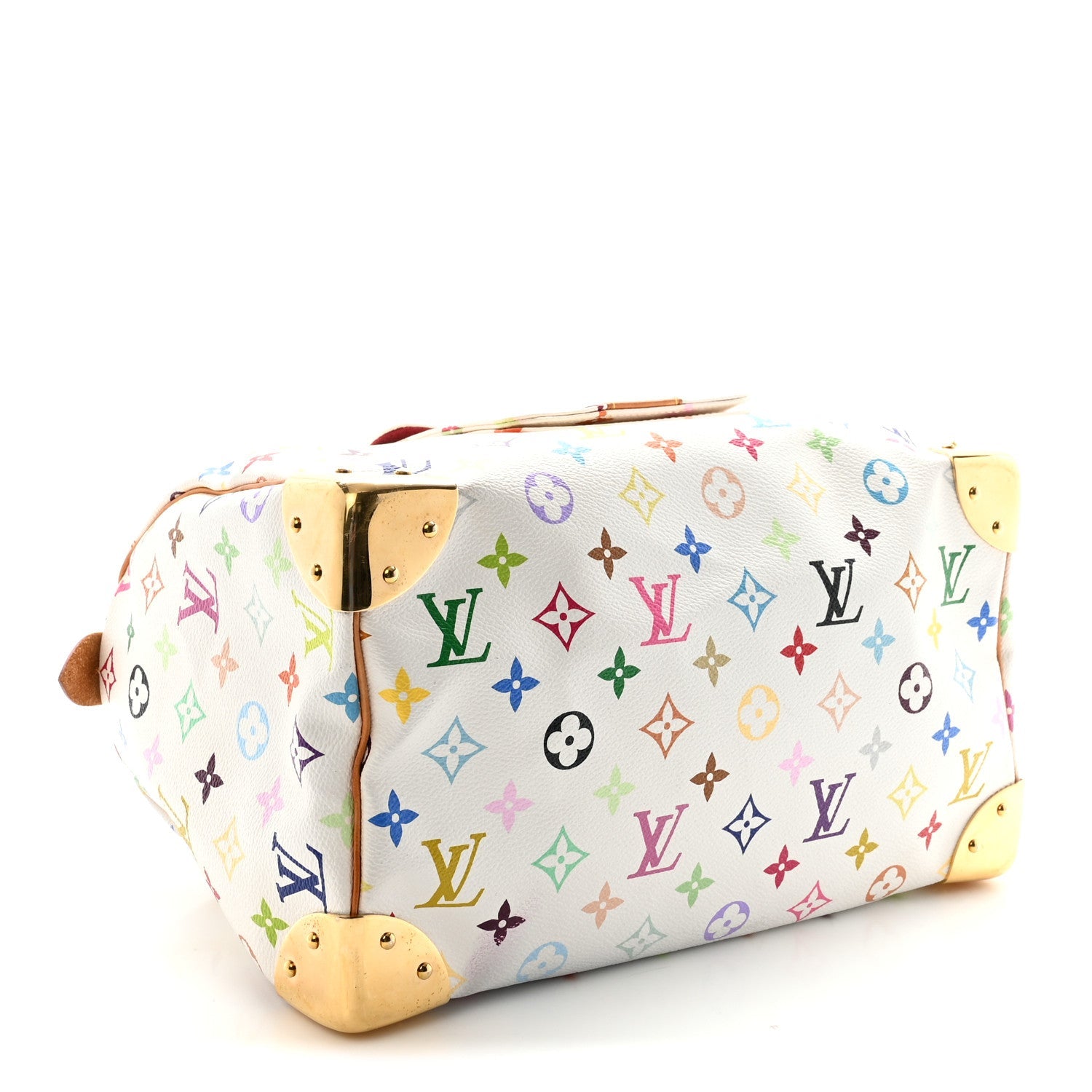 Monogram Multicolor Speedy 30 White