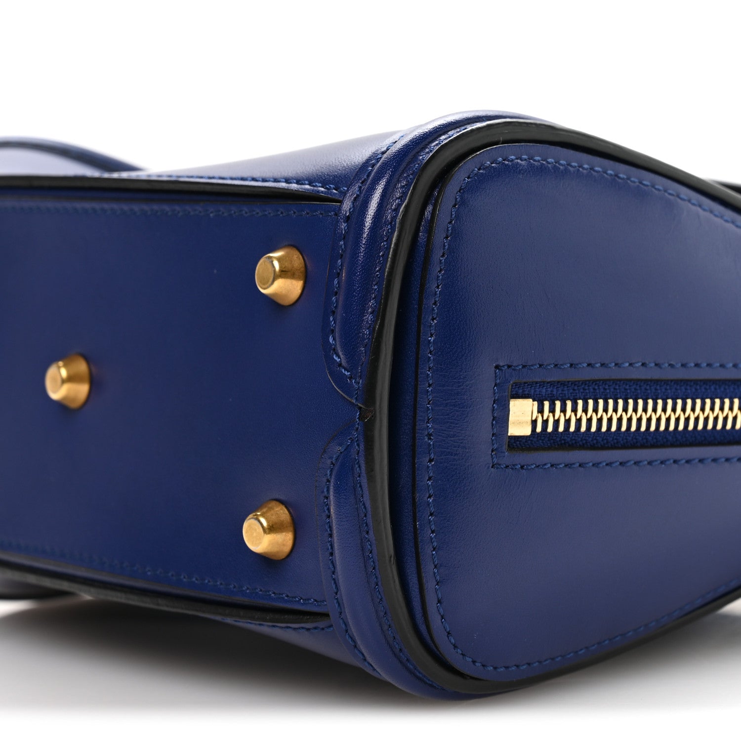 Calfskin Mini Heroine Royal Blue