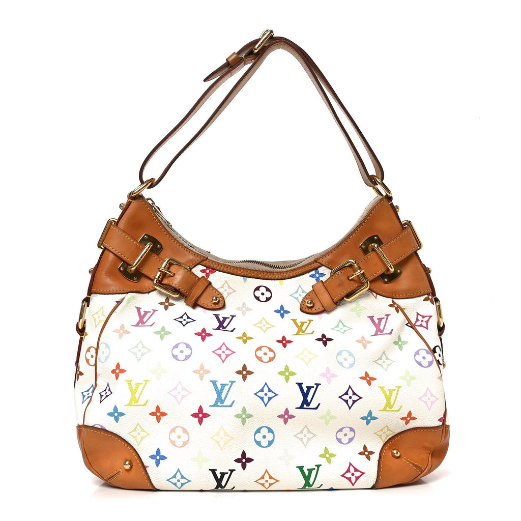Monogram Multicolor Greta White