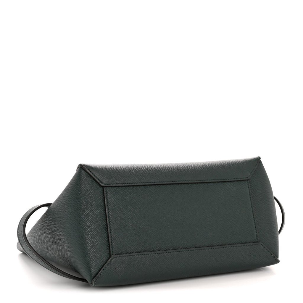 Grained Calfskin Micro Belt Bag Amazone