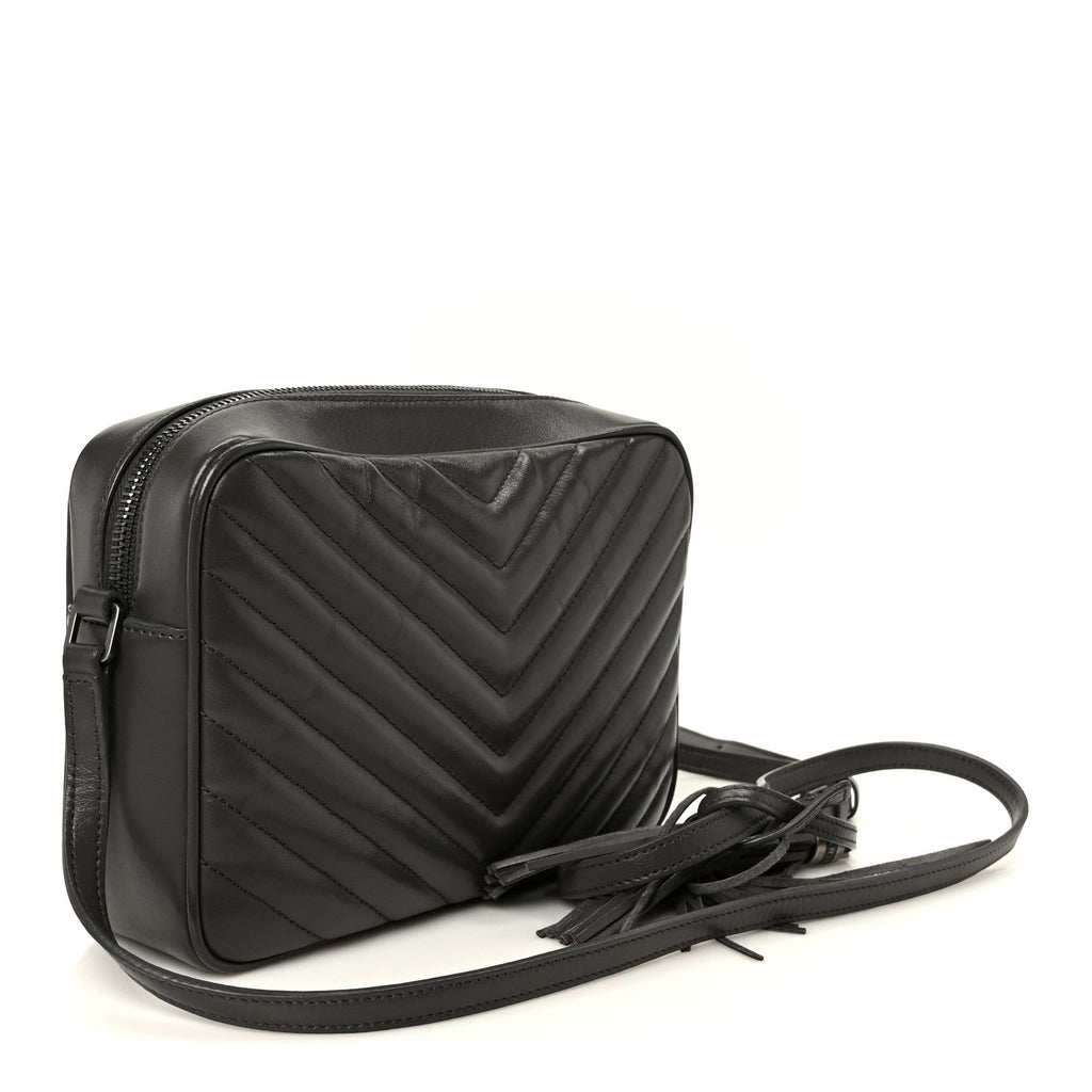 Calfskin Matelasse Monogram Lou Camera Bag Storm