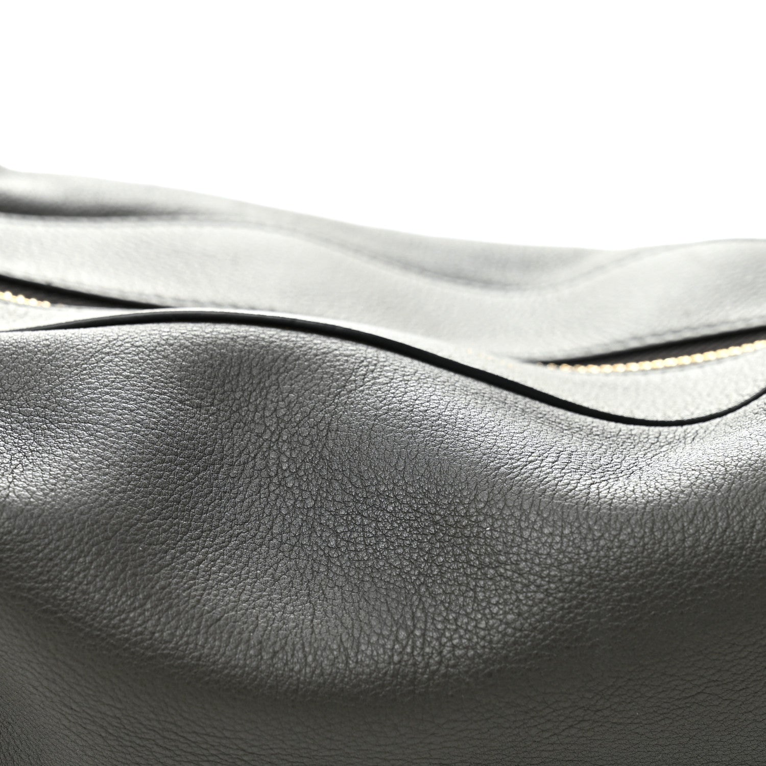 Supple Calfskin Medium Romy Shoulder Bag Grey
