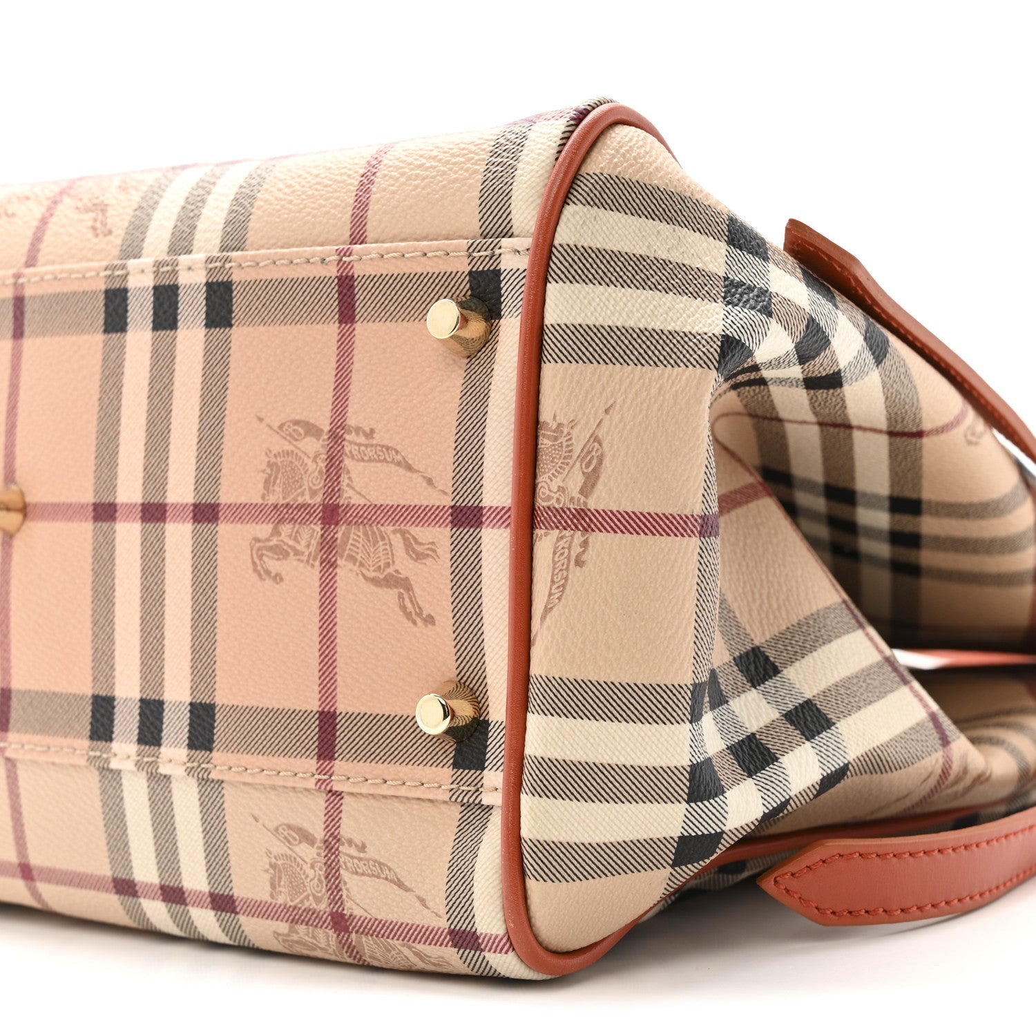 Haymarket Check Small Canterbury Tote Tangerine