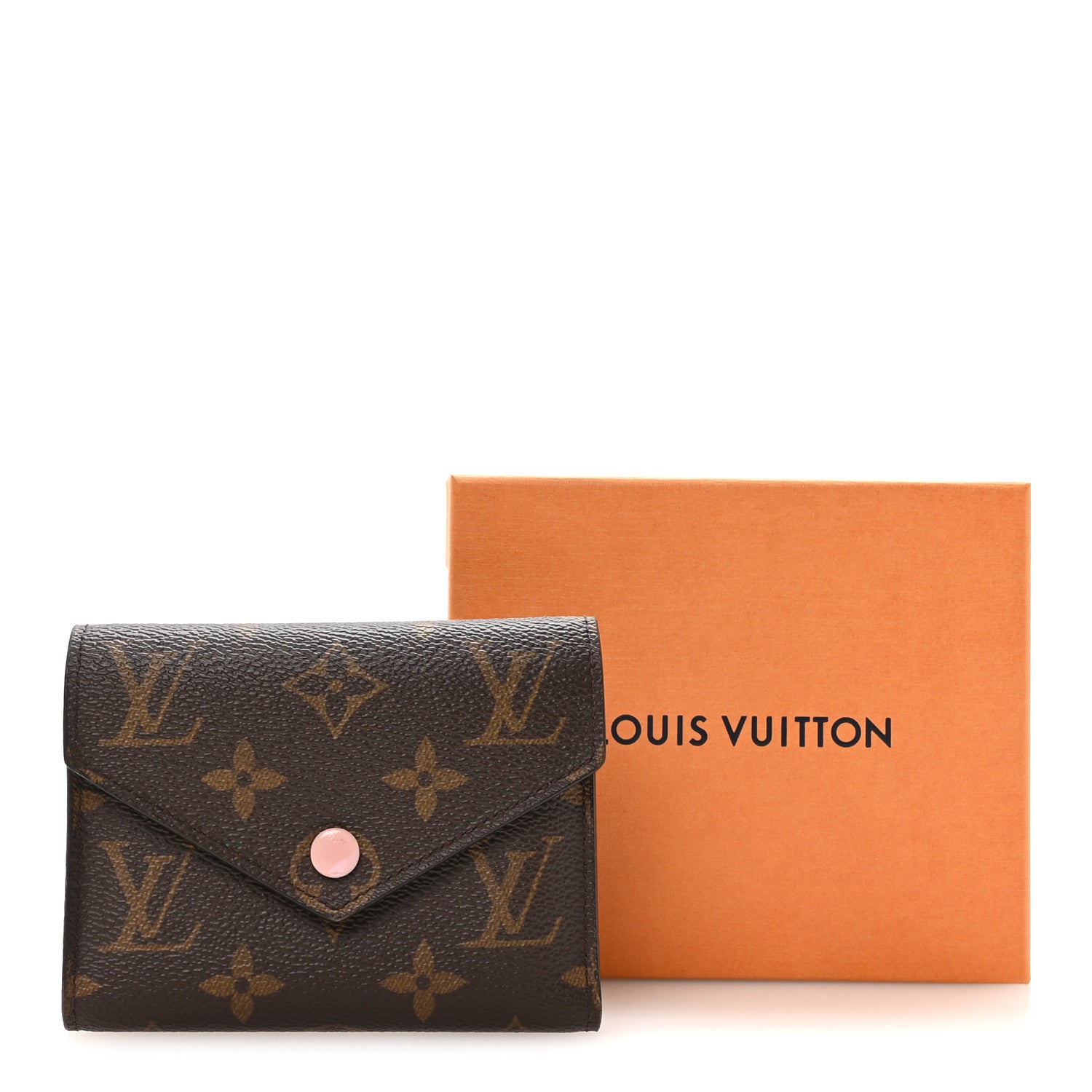 Monogram Victorine Wallet Rose Ballerine