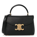 Supple Grained Calfskin Teen Nino Black