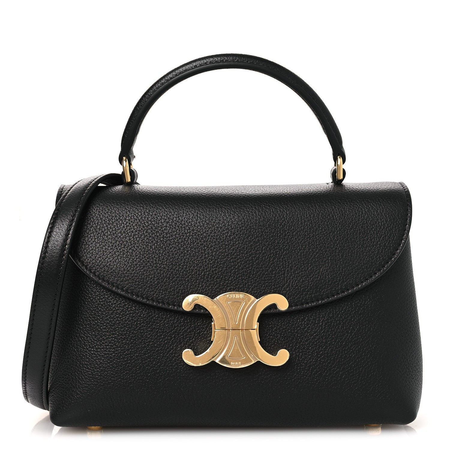 Supple Grained Calfskin Teen Nino Black