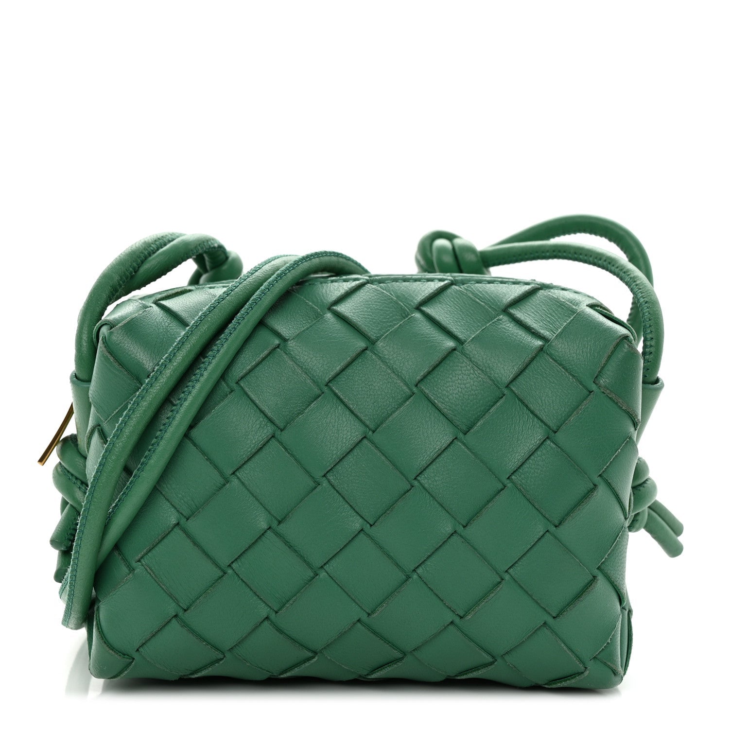 Nappa Intrecciato Candy Loop Camera Bag Mermaid