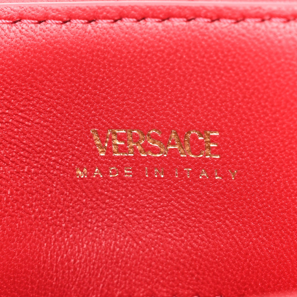 Nappa Trapuntata Small Medusa '95 Tote Bag Lipstick Red