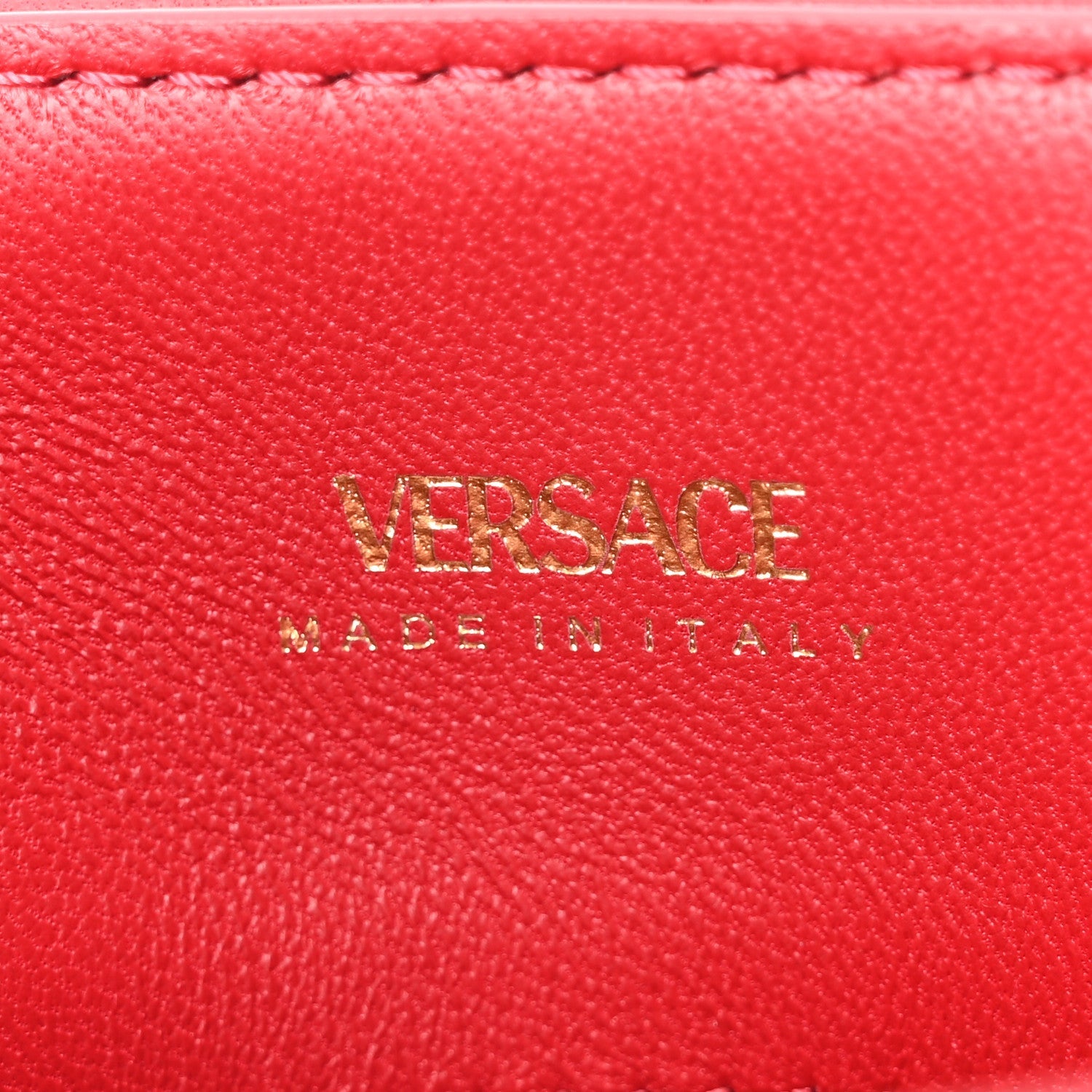 Nappa Trapuntata Small Medusa '95 Tote Bag Lipstick Red