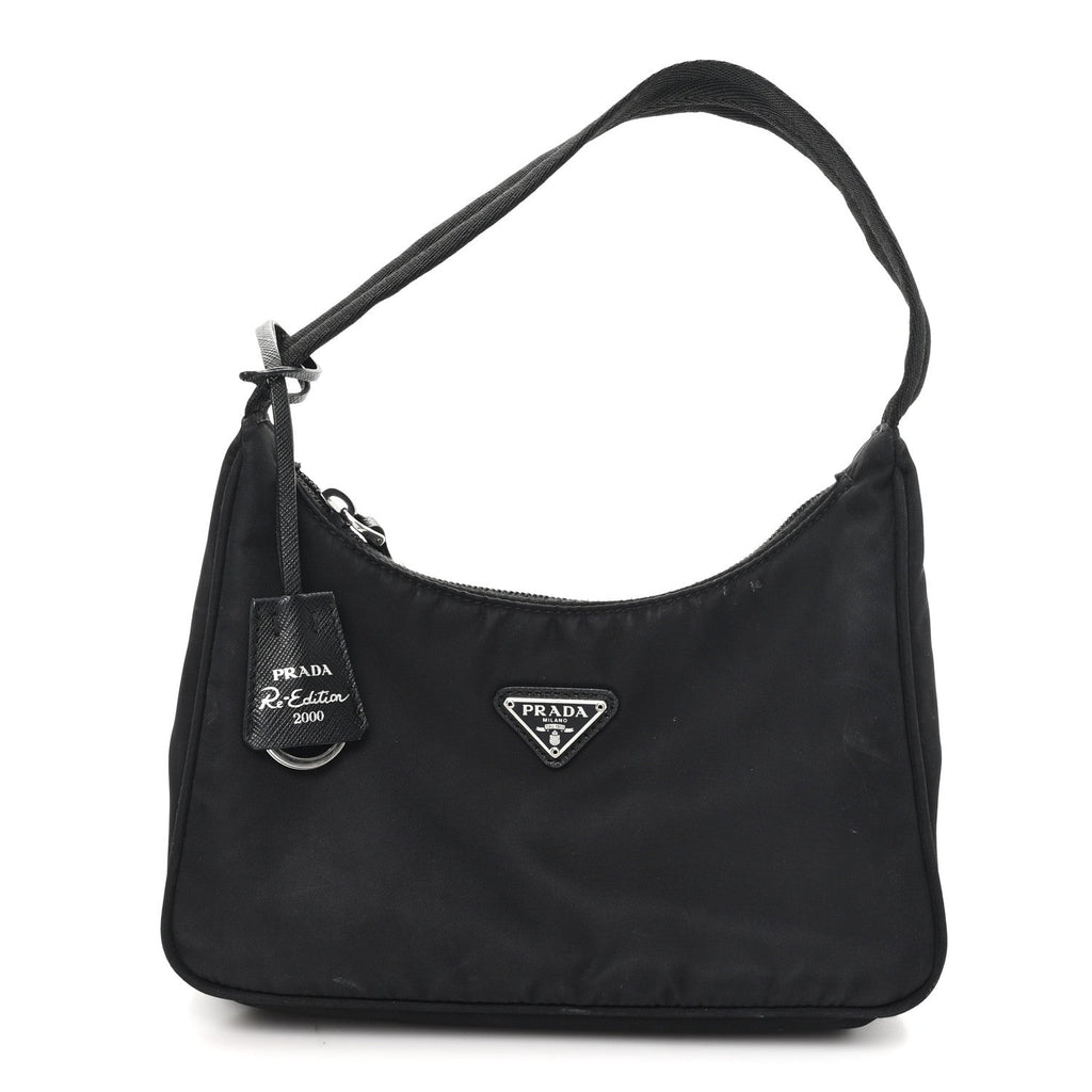Tessuto Nylon Mini Re-Edition 2000 Bag Black