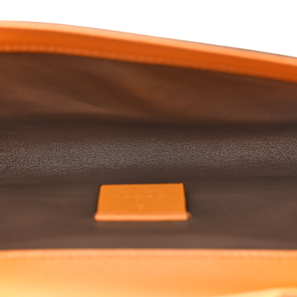Shibuya Calfskin Mini Zumi Shoulder Bag Sun Oil
