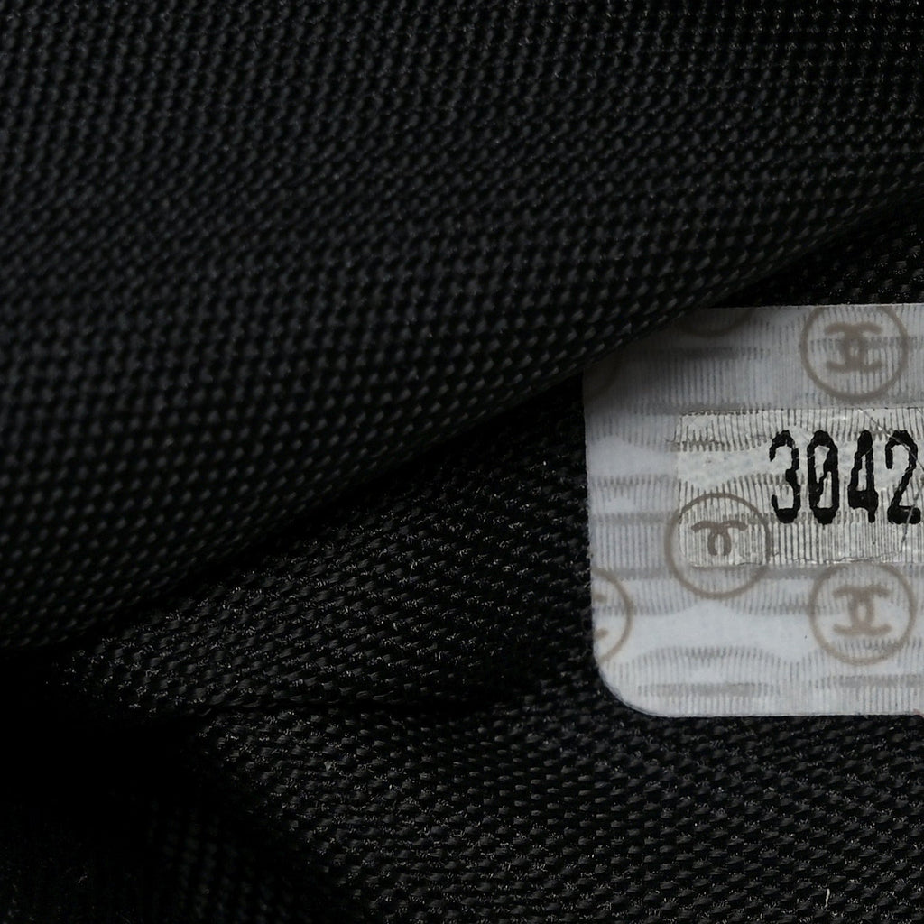Caviar Large CC Shoulder Bag Black