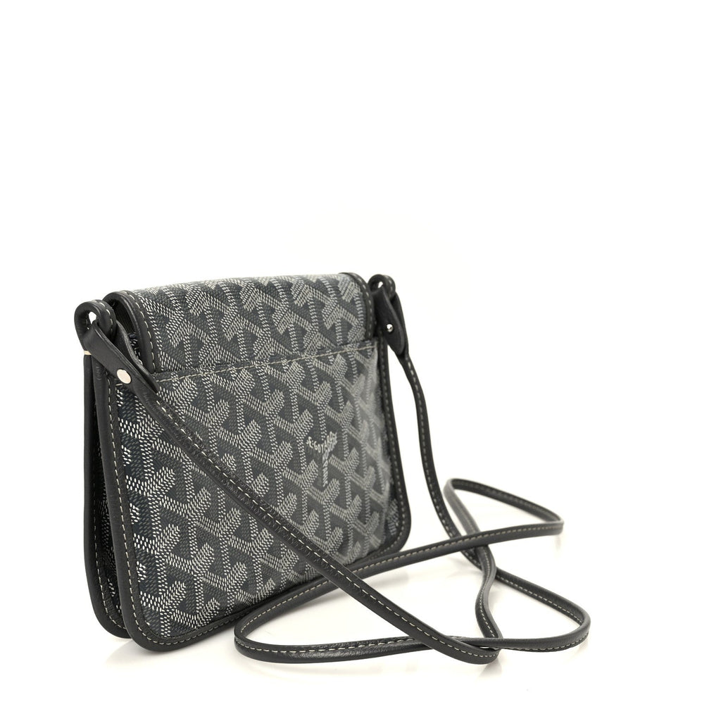 Goyardine Plumet Wallet Clutch Grey