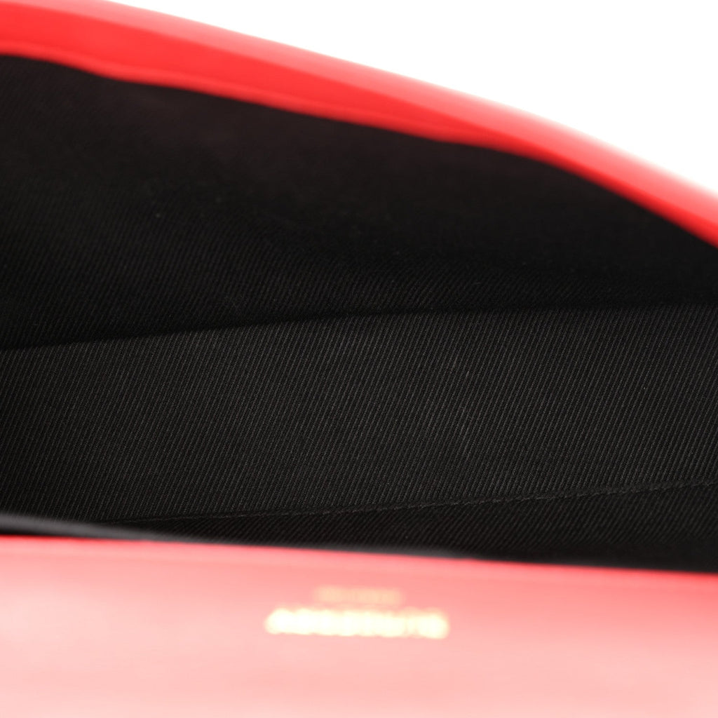 Lambskin Quilted Small Lola Bag Bright Red