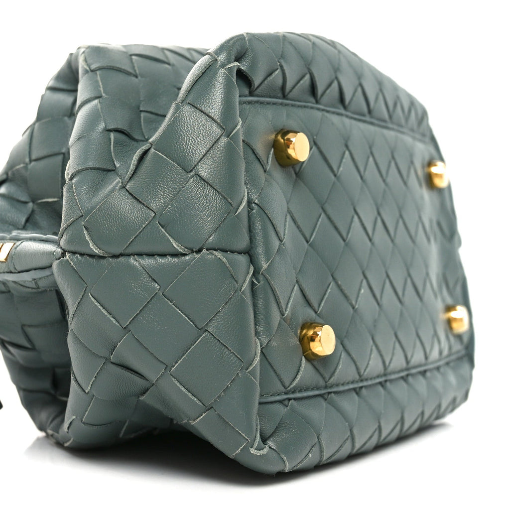Nappa Intrecciato Bauletto Slate