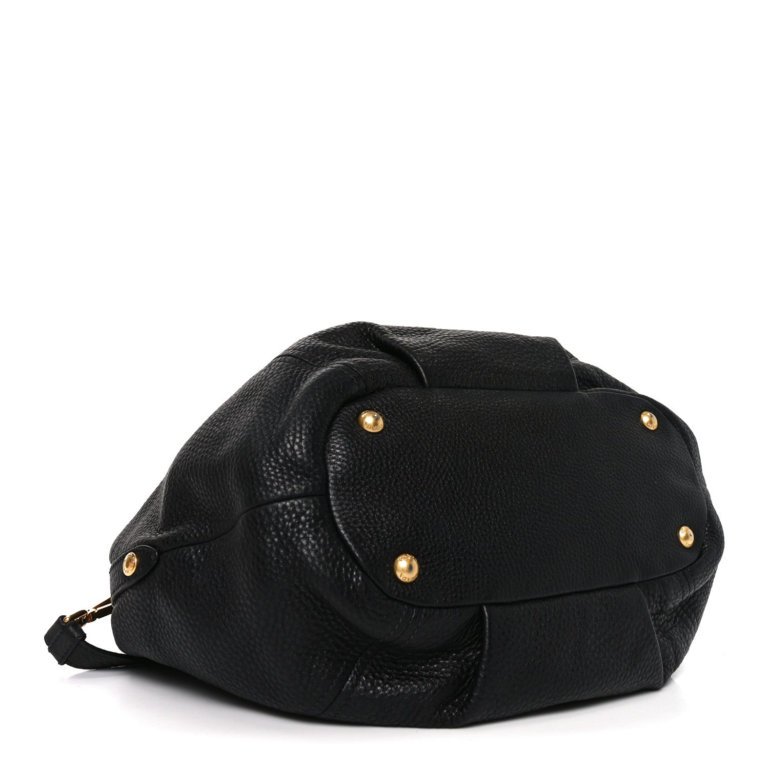 Vitello Daino Tote Black