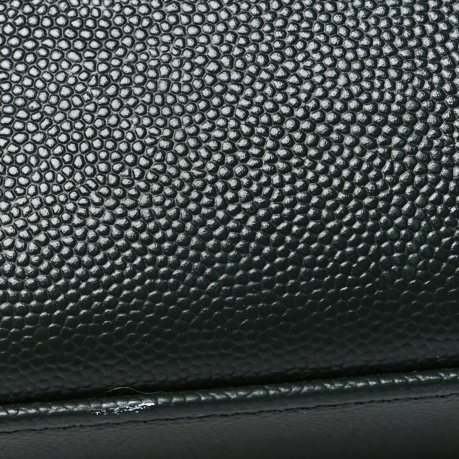 Grain de Poudre Medium Classic Monogram Cassandra Top Handle Dark Green