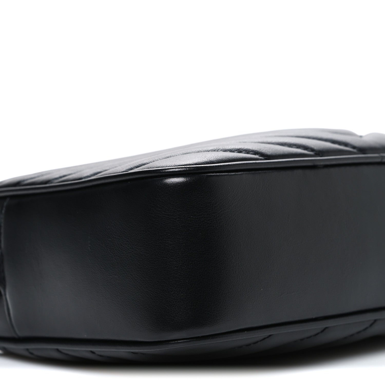 Calfskin Matelasse Monogram Monochrome Lou Camera Bag Black