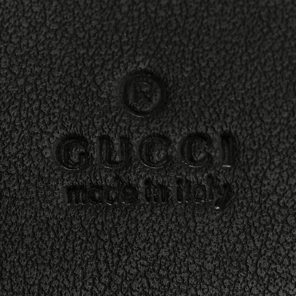 Calfskin Matelasse GG Marmont  Case Wallet Black