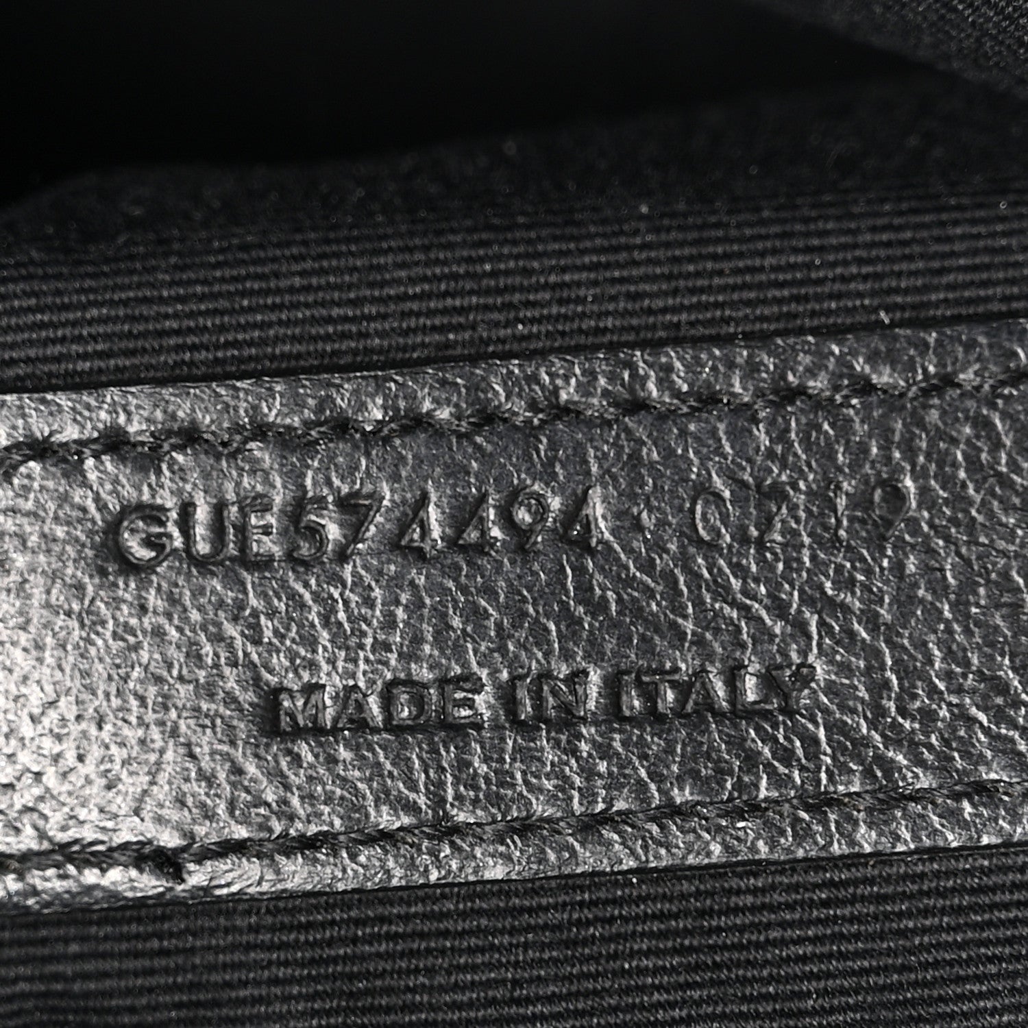 Calfskin Matelasse Monogram Monochrome Lou Camera Bag Black