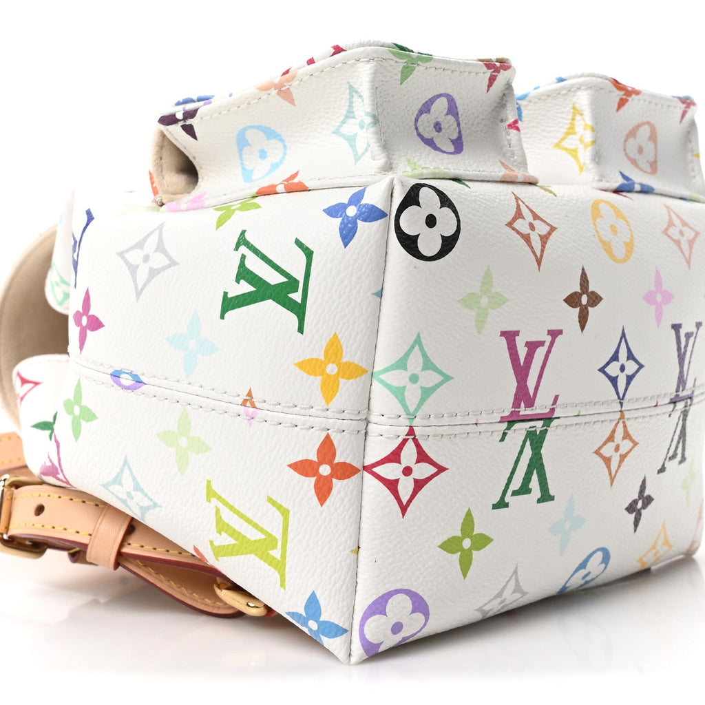LV X TM Monogram Multicolor Venice Backpack White