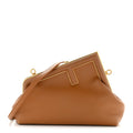 Shiny Nappa Small Fendi First Caramello