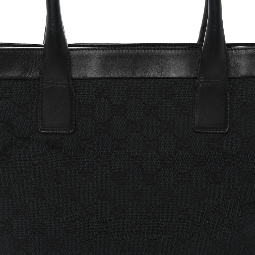 Monogram Tote Black
