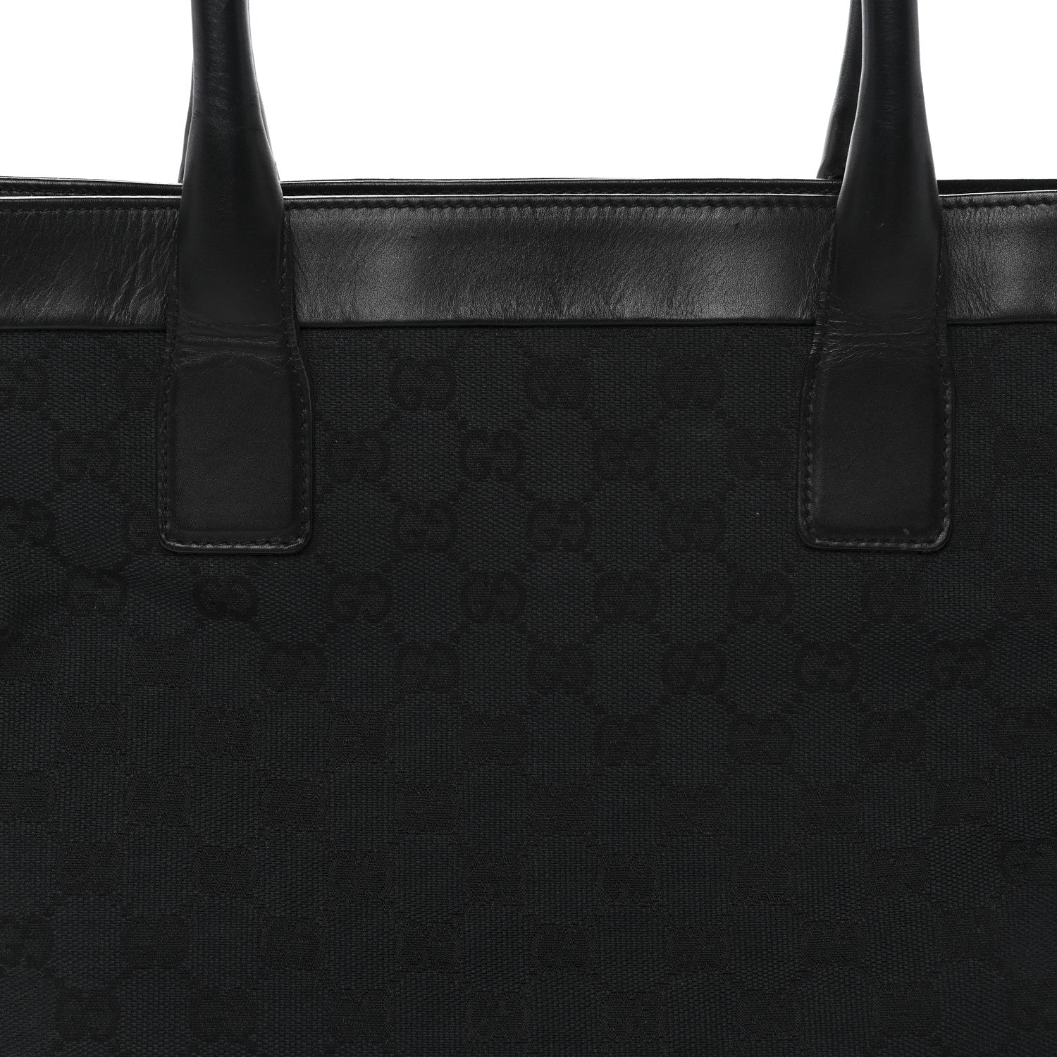 Monogram Tote Black