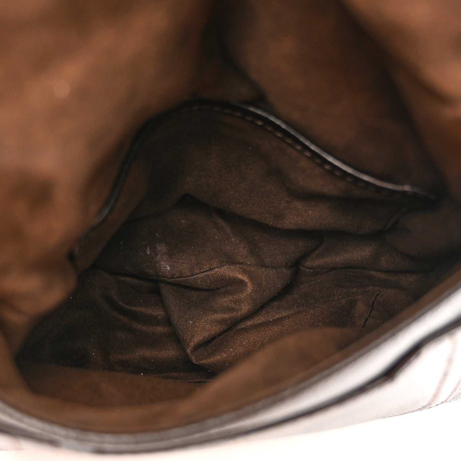 Calfskin Mini Jennifer Crossbody Bag Brown