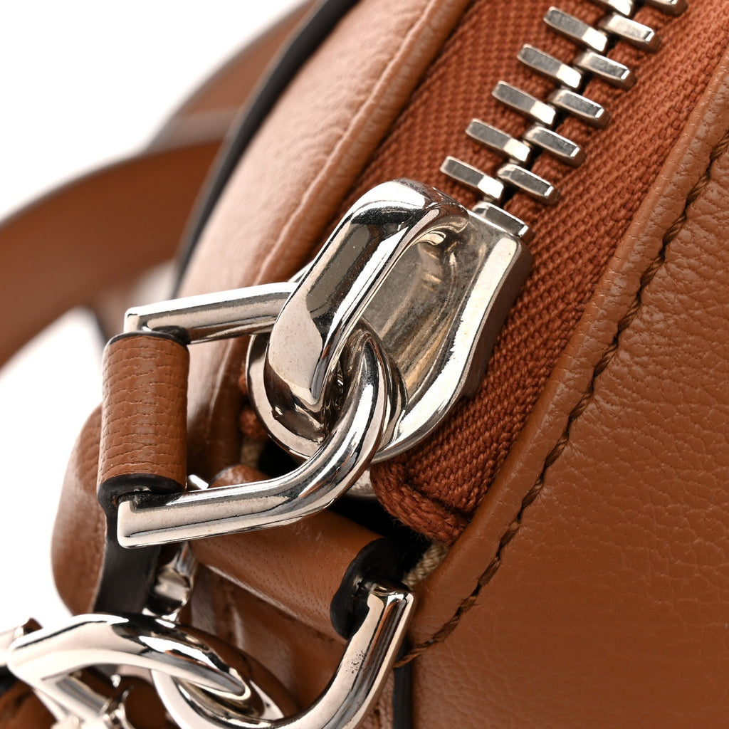 Sugar Goatskin Mini Antigona Caramel