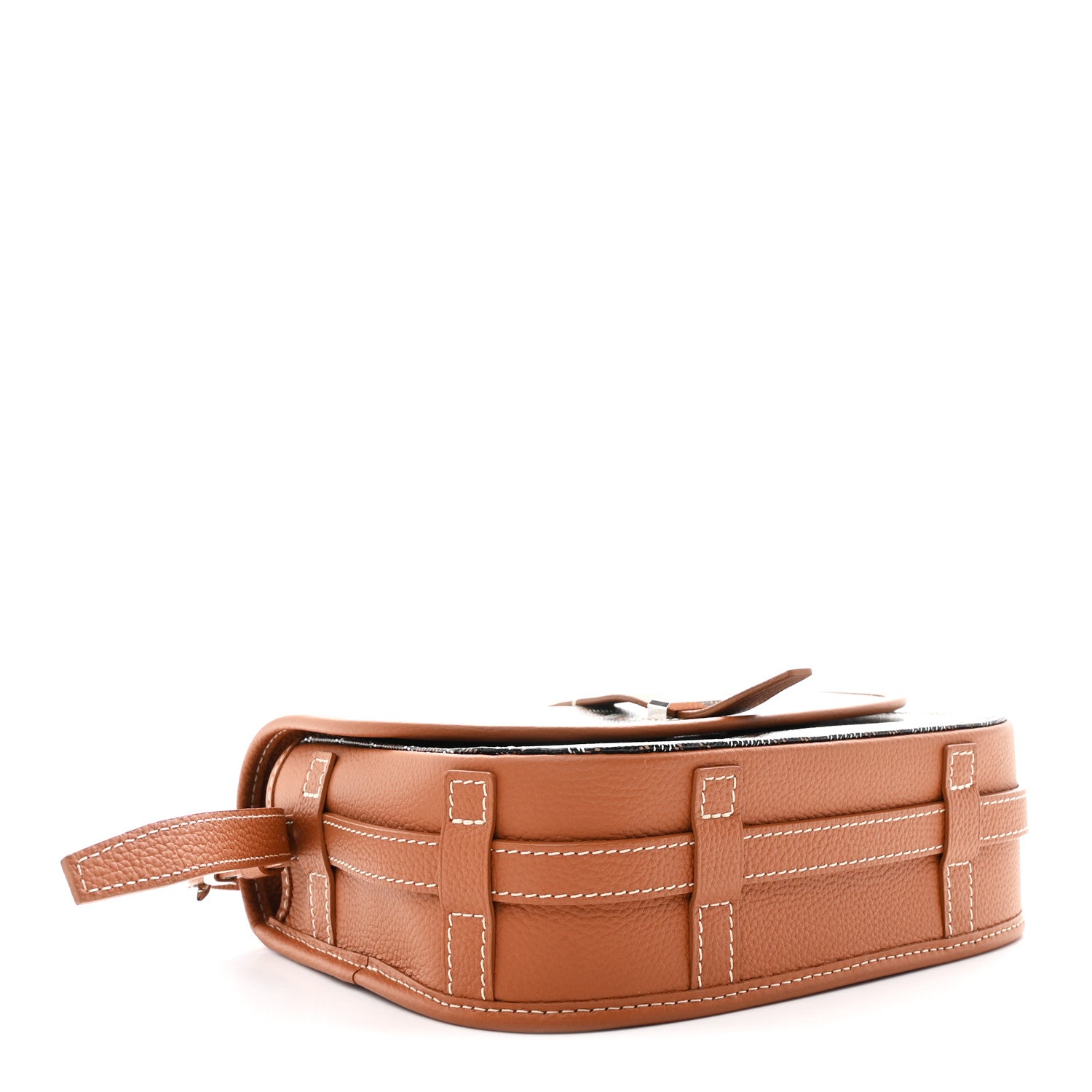 Goyardine Belvedere II PM Messenger Bag Black Gold