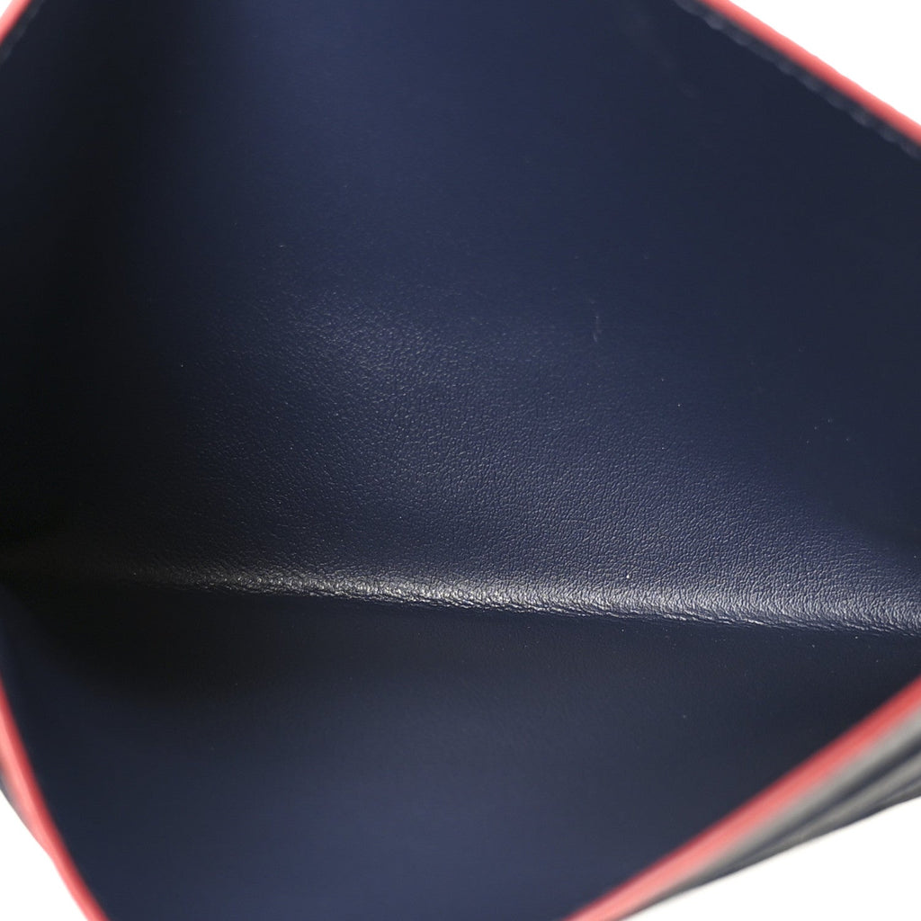 Empreinte Pochette Felicie Chain Wallet Marine Rouge