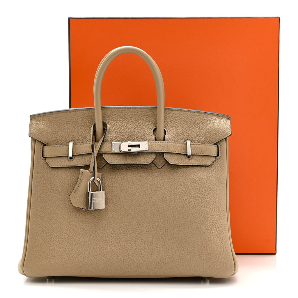 Togo Verso Birkin 25 Trench Bougainvillea