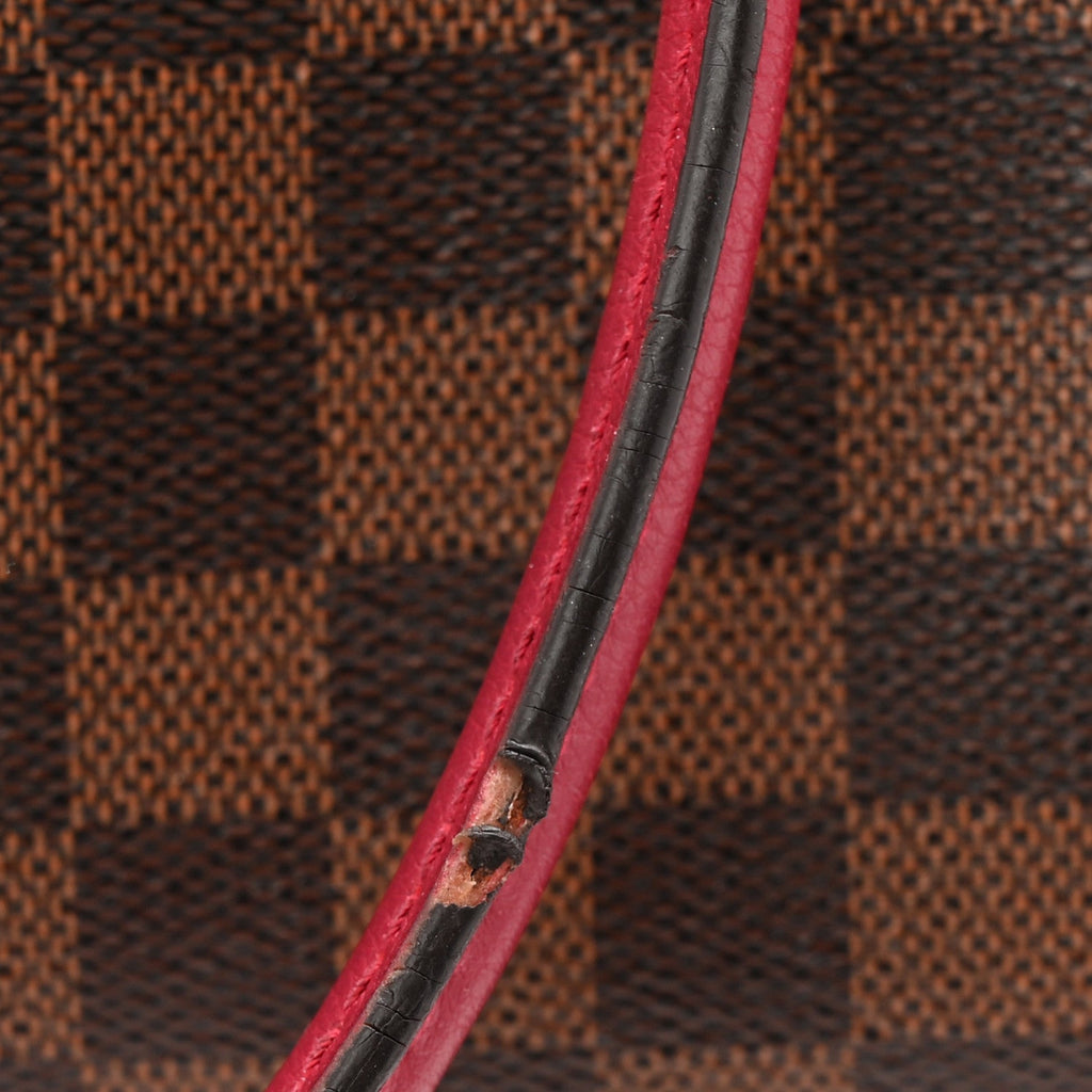 Damier Ebene LV Riverside Lie De Vin