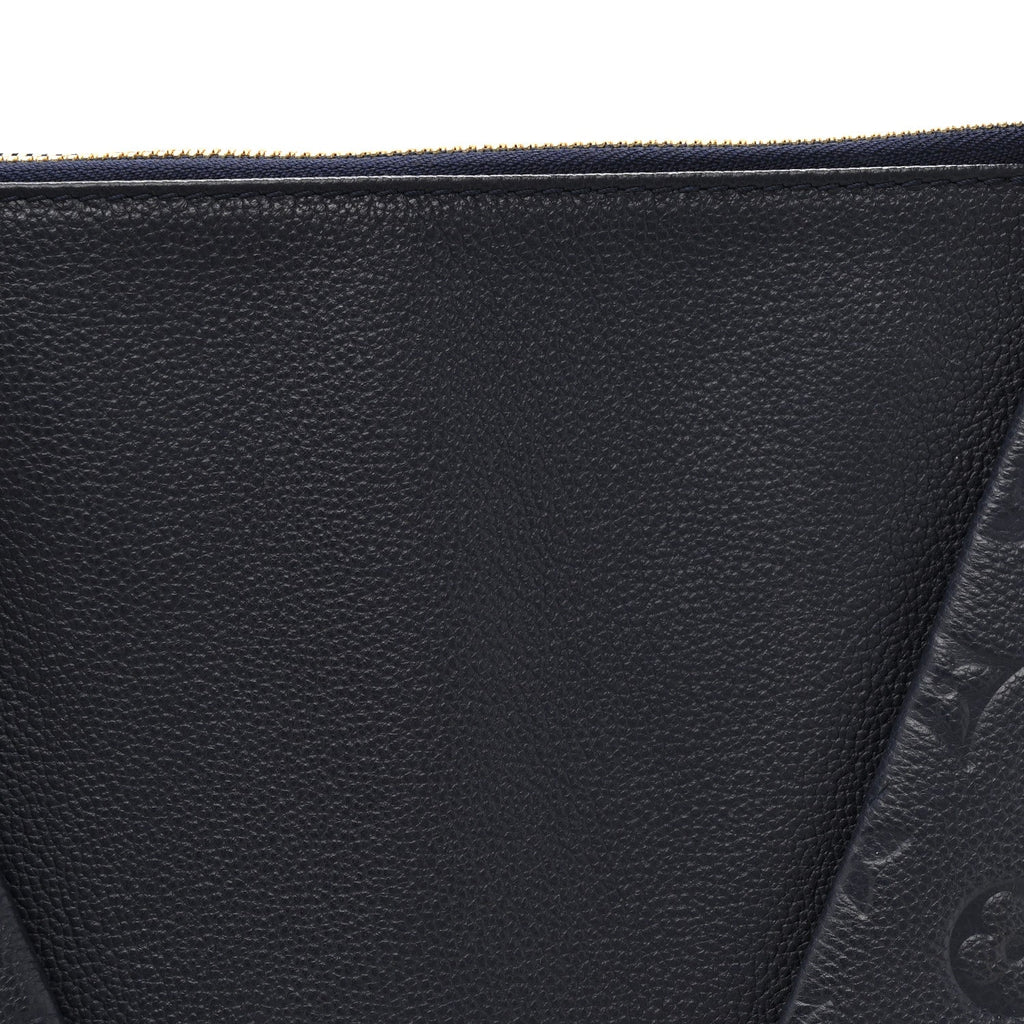 Empreinte V Tote MM Marine Rouge