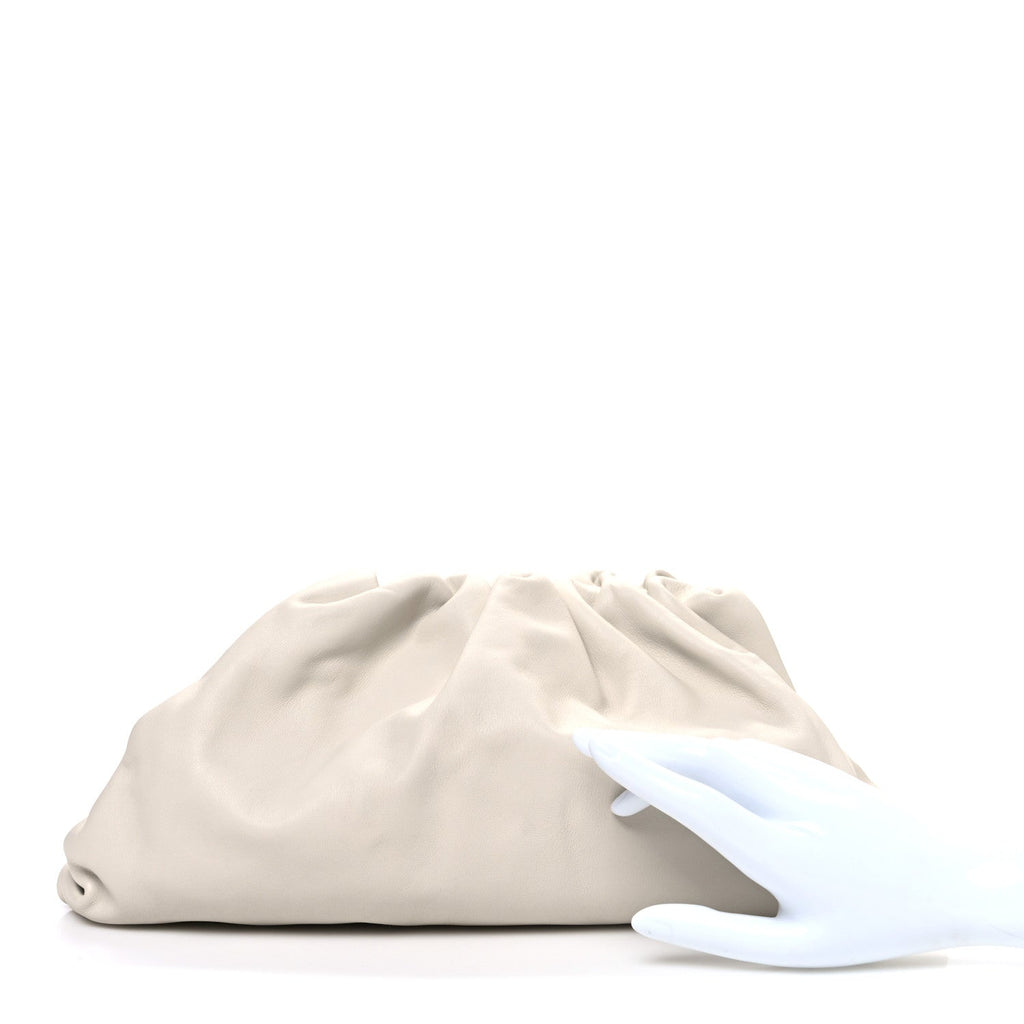 Calfskin Teen Pouch White