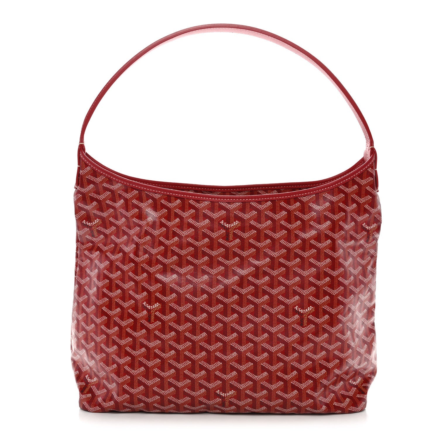 Goyardine Boheme Hobo Red