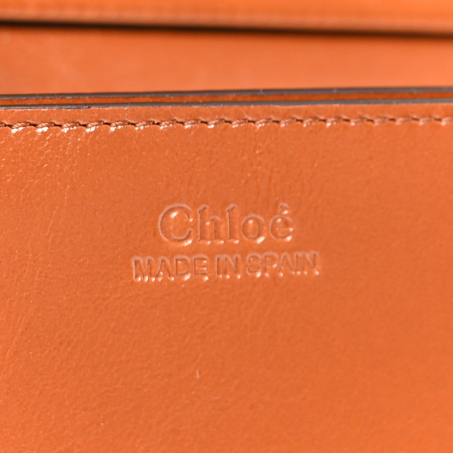 Calfskin Iconic Flap Wallet On Chain Clay Brown