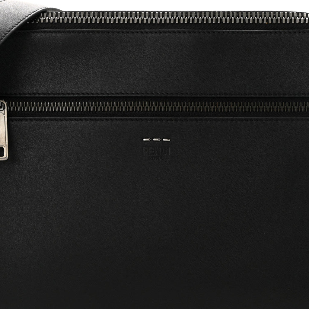 Vitello Grace Messenger Bag Black