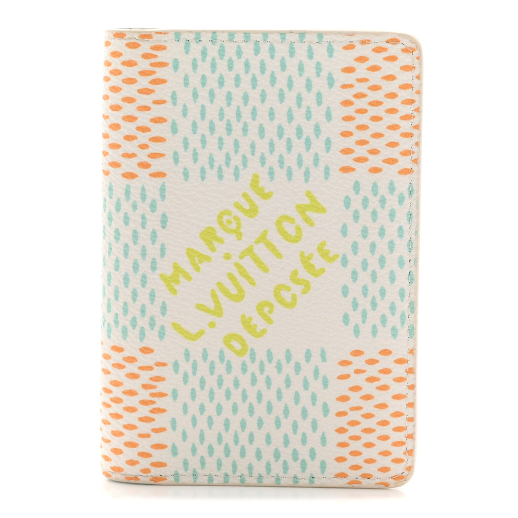 Damier Heritage Pocket Organizer White