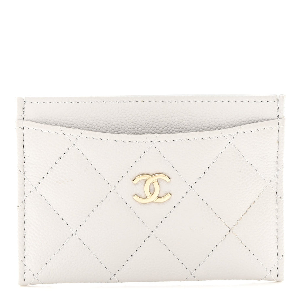 Caviar Quilted  Holder Grey