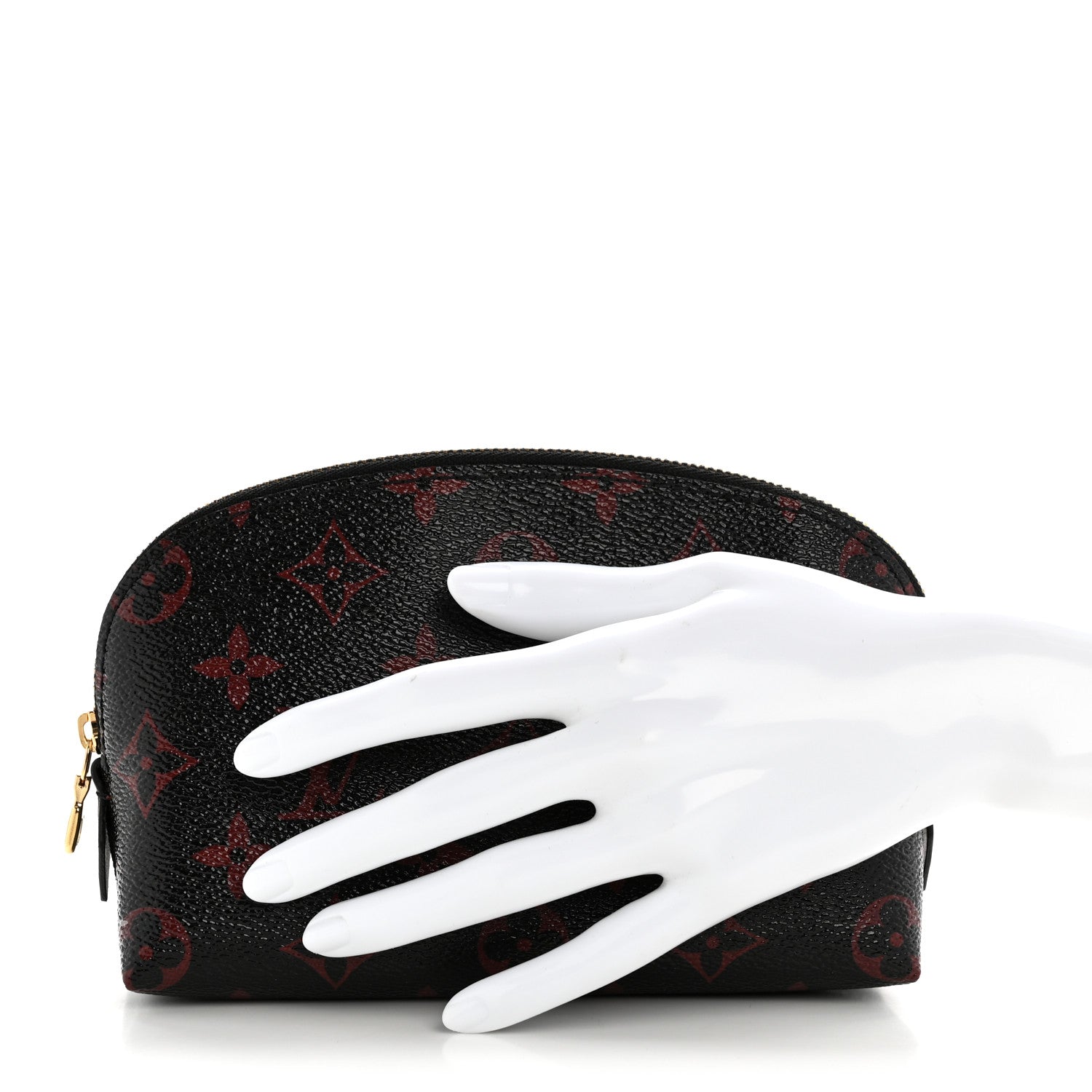 Monogram Tomette Cosmetic Pouch PM Black
