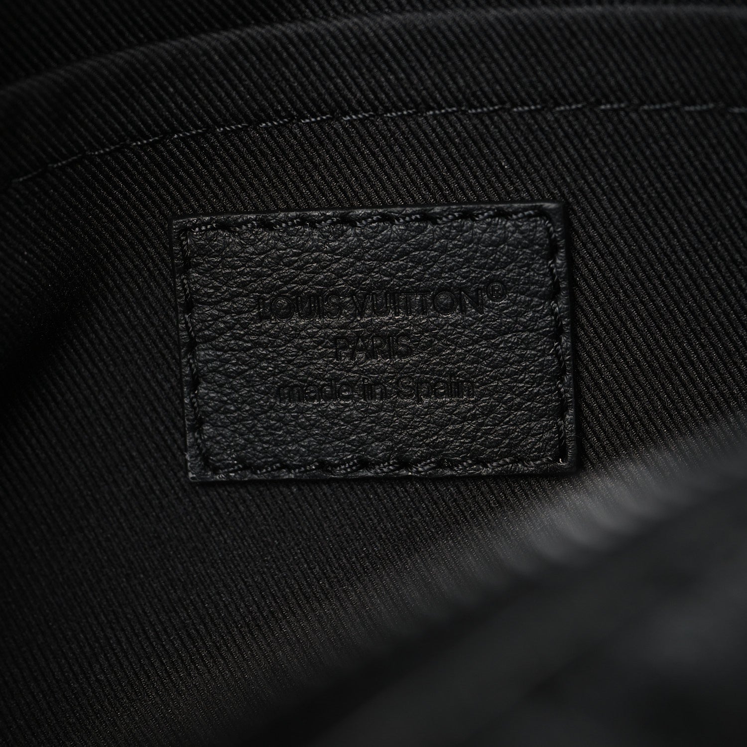 Calfskin Monogram Shadow Trocadero Wearable Wallet Black