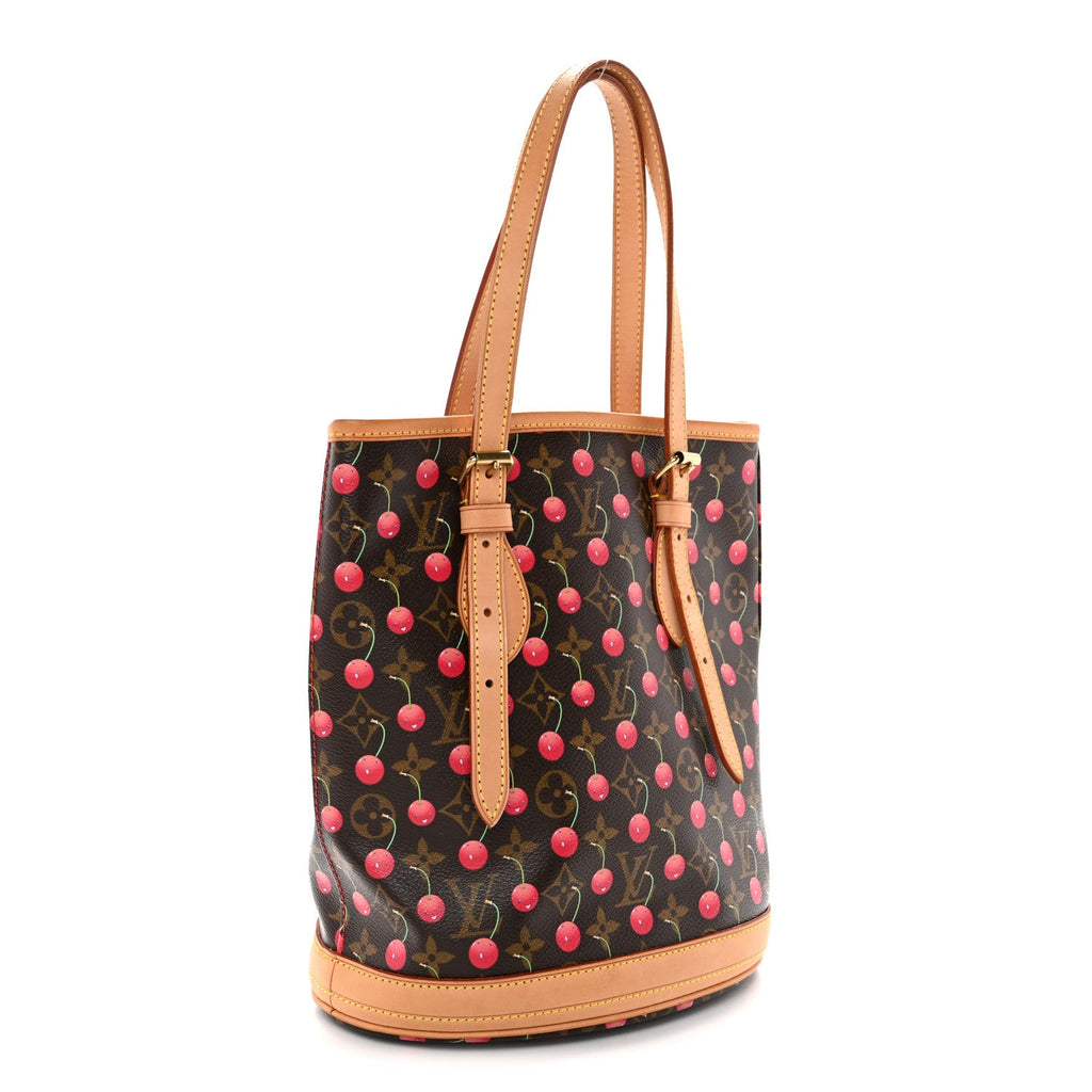 Monogram Cerises Bucket Bag