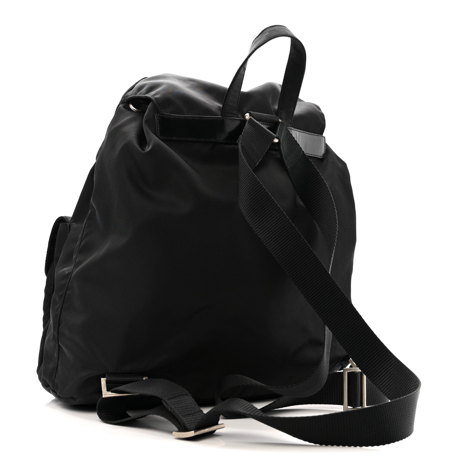Nylon Vela Medium Backpack Black
